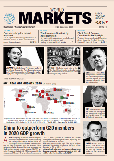 world markets weekly issue 19 front page