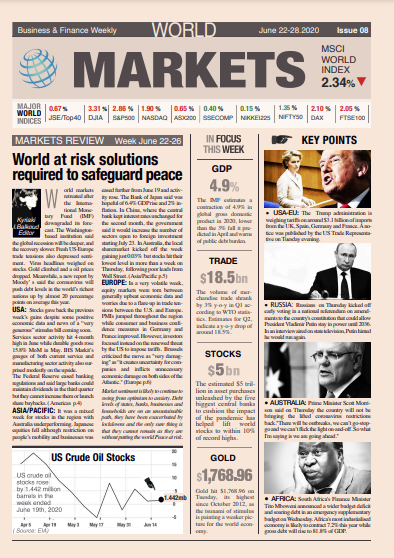 world markets weekly issue 8 front page